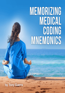 DOWNLOAD Memorizing Medical Coding Mnemonics A Relaxed Approach Study Guide for 