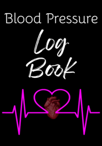 BOOKS Blood Pressure Log Book Record Monitor and track daily blood pressure and 