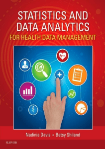 BOOKS Statistics Data Analytics for Health Data Management