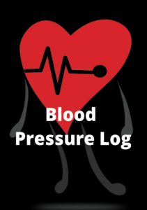 BOOK Blood Pressure Log Easy Daily Blood Pressure and Heart Rate Log to Record and 