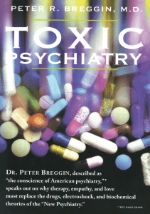 EBOOK Toxic Psychiatry Why Therapy Empathy and Love Must Replace the Drugs 