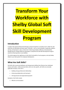 Transform Your Workforce with Shelby Global Soft Skill Development Program