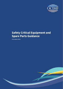 Safety-Critical-Equipment-and-Spare-Parts-Guidance