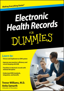 DOWNLOAD Electronic Health Records For Dummies