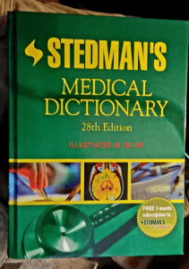 BOOK Stedman s Medical Dictionary