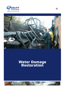 Water Damage Repair 