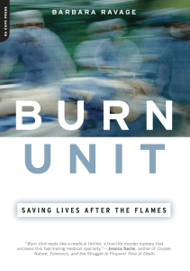 BOOKS Burn Unit Saving Lives After the Flames