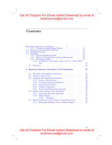 E  BOOK Bayesian Applications in Environmental and Ecological Studies with R and Stan Chapman & HallCRC Applied Environmental Statistics 1st Edition by Song S. Qian, Mark R. DuFour , Ibrahim Alame