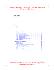 E BOOK Advanced Survival Models Chapman & HallCRC Biostatistics Series 1st Edition by Catherine Legrand