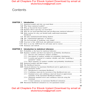 E BOOK Applied Statistical Modelling for Ecologists A Practical Guide to Bayesian and Likelihood Inference Using R, JAGS, NIMBLE, Stan and TMB