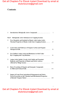 E BOOK Bioactive Compounds in Agricultural Soils 1st ed. 2016 Edition by Lech Wojciech Szajdak