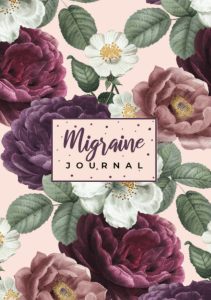 READ Migraine Journal  Headache Log Book chronic headache  headache diary  