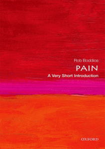 DOWNLOAD Pain A Very Short Introduction Very Short Introductions 