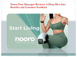 Nooro Knee Massager