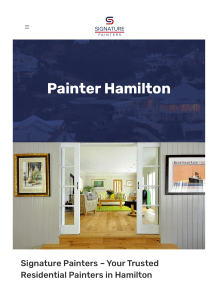 Painter Hamilton