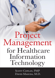 READ Project Management for Healthcare Information Technology