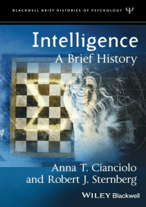 BOOKS Intelligence A Brief History