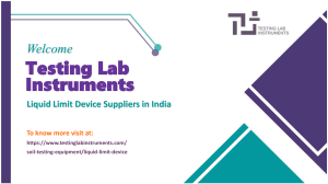 Liquid Limit Device Suppliers in India