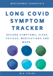 BOOK Long Covid Symptom Tracker Record Symptoms Sleep Fatigue Medications and More 