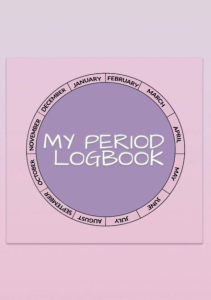 BOOKS My Period Logbook A Journal for women to track the menstrual cycle and PMS 