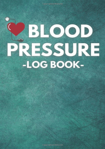 BOOK Blood Pressure Log Book Pocket Size Small Blood Pressure Tracking Journal