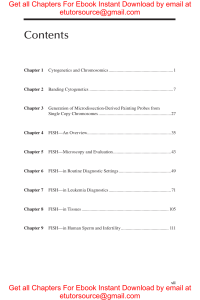 E BOOK Cytogenetics and Molecular Cytogenetics Molecular Genomics and Proteomics 1st Edition by Thomas Liehr