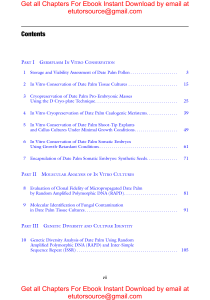 E BOOK Date Palm Biotechnology Protocols Volume II Germplasm Conservation and Molecular Breeding (Methods in Molecular Biology, 1638) 1st ed. 2017 Edition by Jameel M. Al-Khayri , S.Mohan Jain , D
