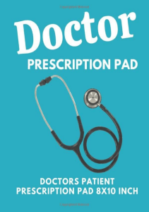 EBOOK Doctor Prescription Pad Doctors Patient Prescription Rx Pad Paper