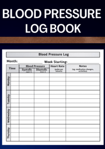 READ Blood Pressure Log Book Clear and Simple Diary Journal for Your Daily Blood 