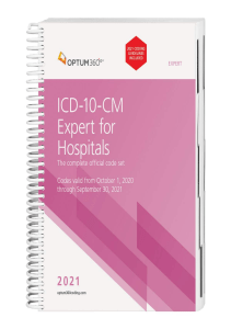 BOOK ICD 10 CM 2021 Expert for Hospitals with Guidelines  Spiral  ICD 10 CM Expert 