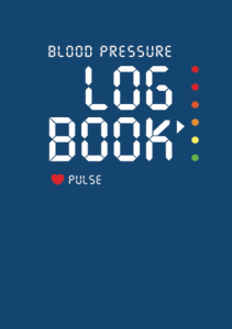 BOOKS Blood Pressure Log Book  Pulse Monitor Blood Pressure and Heart Rate at Home