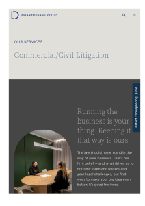 Commerical Lawyers Adelaide