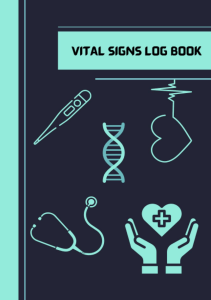 EBOOK Vital Signs Log Book Daily Health Tracking Log Book to Record Heart Rate Blood 