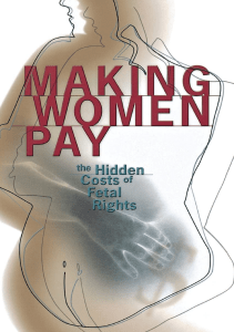 EBOOK Making Women Pay The Hidden Costs of Fetal Rights