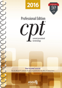 BOOK CPT 2016 Professional Edition