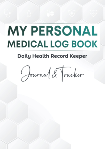 DOWNLOAD My Personal Medical Log Book Daily Health Record Keeper Journal and 