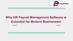 HR Payroll Management Software: The Future of Business Efficiency!