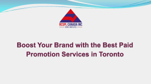 Best Paid Advertising Agency in Toronto