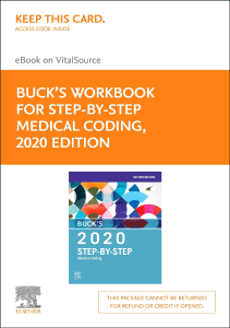 DOWNLOAD Buck s Workbook for Step by Step Medical Coding 2020 Edition E Book