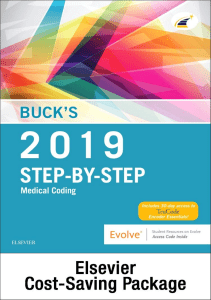 BOOK Buck s Step by Step Medical Coding 2019 Edition – Text and Workbook Package