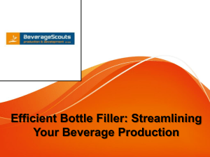 Next-Gen Bottle Filler Fast, Accurate, and Reliable