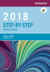 READ Workbook for Step by Step Medical Coding 2018 Edition  E Book