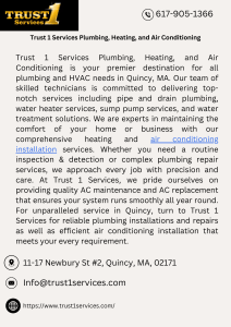 Trust 1 Services Plumbing, Heating, and Air Conditioning