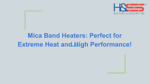 Mica Band Heaters: High Heat, High Performance – No Compromises!