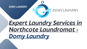 Expert Laundry Services in Northcote Laundromat - Domy Laundry