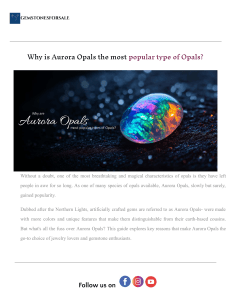 Why is Aurora Opals the most popular type of Opals .docx (1)