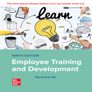 Raymond Andrew Noe - Employee Training & Development-McGraw Hill (2023)