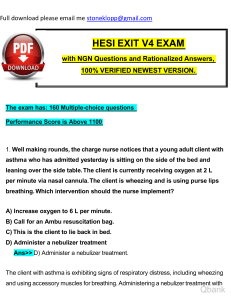 2024 Exit Hesi Exam V4 with NGN Questions and Verified Rationalized Answers, 100 Guarantee Pass watermark