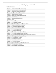 BIO 1100 Anatomy and Physiology Openstax TEST BANK  Verified Chapter's 1 - 28  Complete watermark