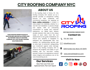 City Roofing Company NYC